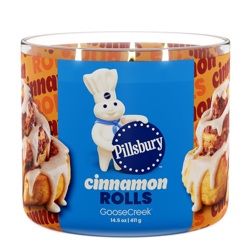 Cinnamon Rolls 3-Wick Pillsbury Candle 1LR2