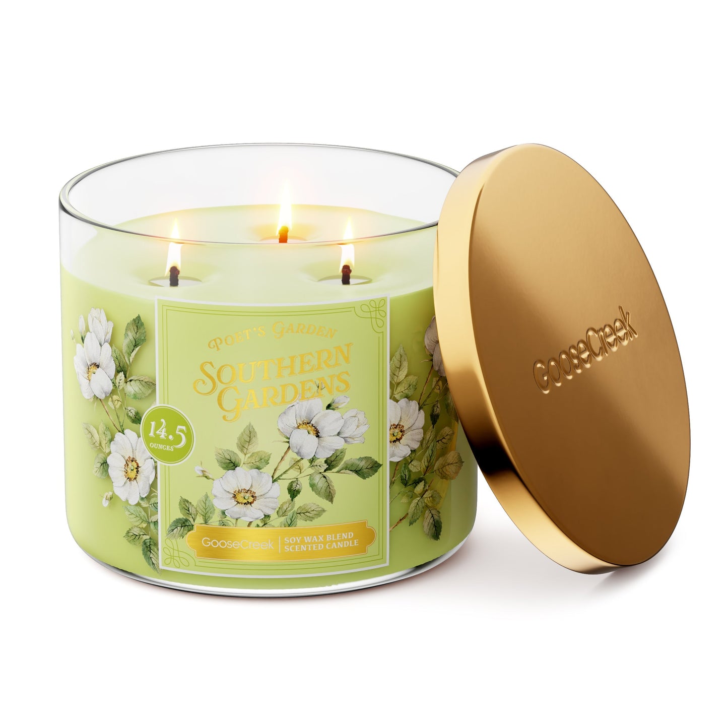 Southern Gardens 3-Wick Candle