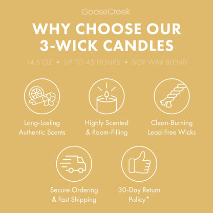 Sunlit Shores 3-Wick Candle