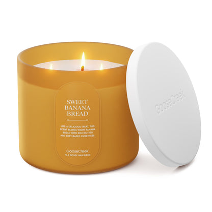 Sweet Banana Bread 3-Wick Candle