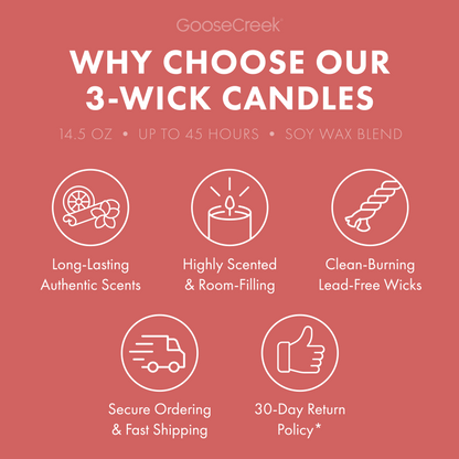 Vanilla Kiss 3-Wick Candle