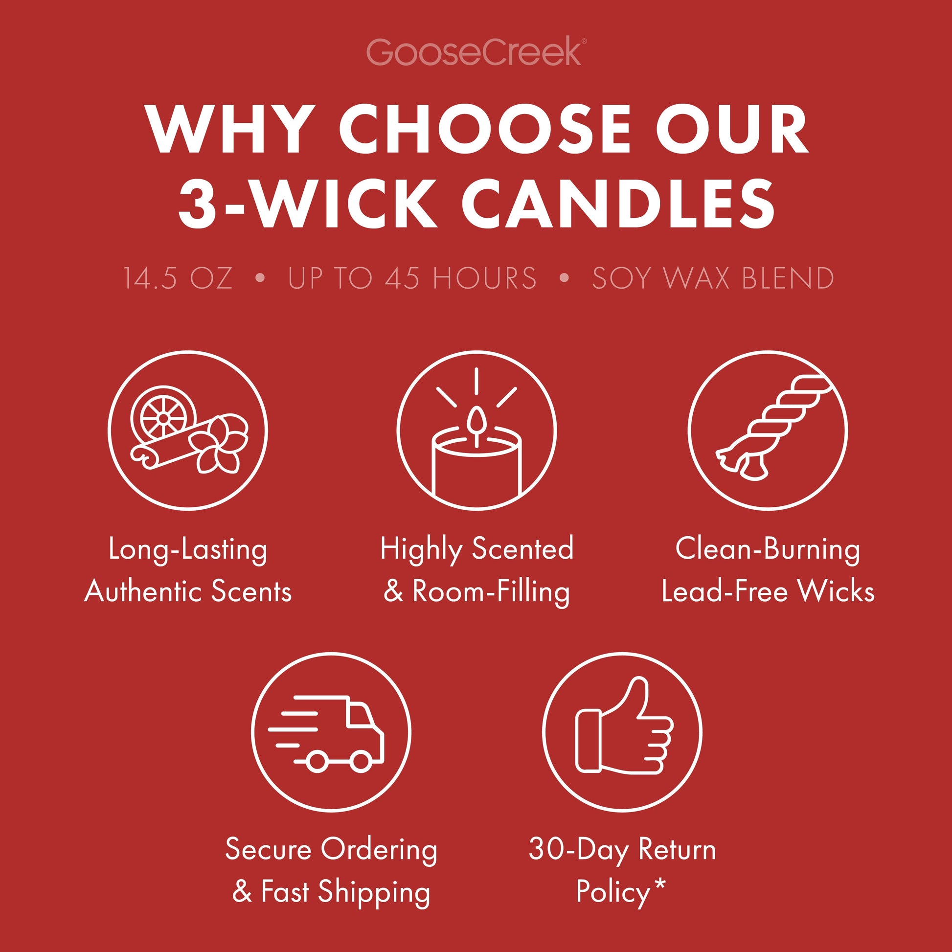 Warm Apple Pie 3-Wick Candle